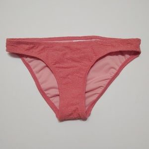 Xhilaration Pinkly Sparkly Textured Bikini Bottom XS